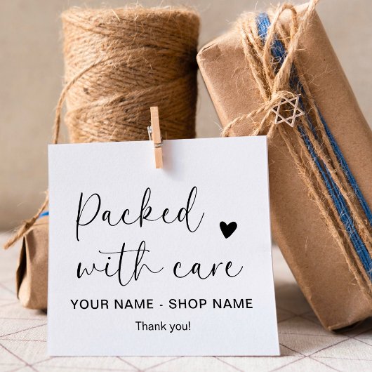 Stijlvol script boordevol minimalistische zorg rubberstempel