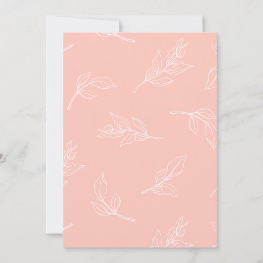 Stijlvol script bruiloft Bewaar de datum foto Kaart (Achterkant)