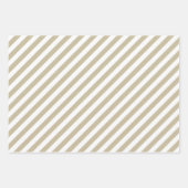 Stijlvol script Joy Black Gold White Holiday Inpakpapier Vel (Voorkant 2)