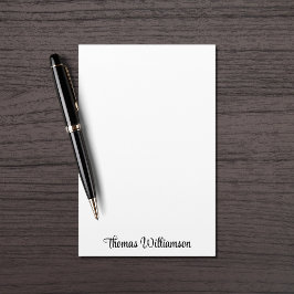 Stijlvol Script-monogram Briefpapier