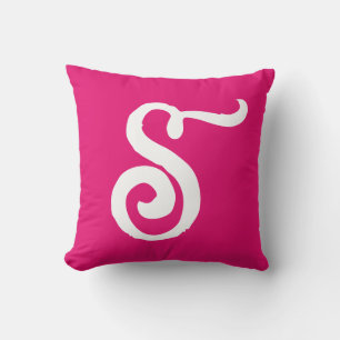 STIJLVOL SCRIPT MONOGRAM ROZE SIERKUSSEN