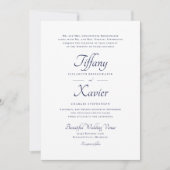 Stijlvol script, officieel marineverbinden kaart (Voorkant)