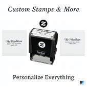 Stijlvol Script Retouradres Zelfinkende Stempel
