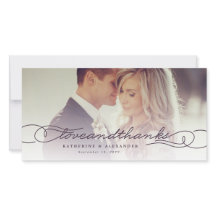 Stijlvol script voor Bedankt en liefhebbers multi-