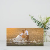 Stijlvol script voor Bedankt en liefhebbers multi- (Staand voorkant)