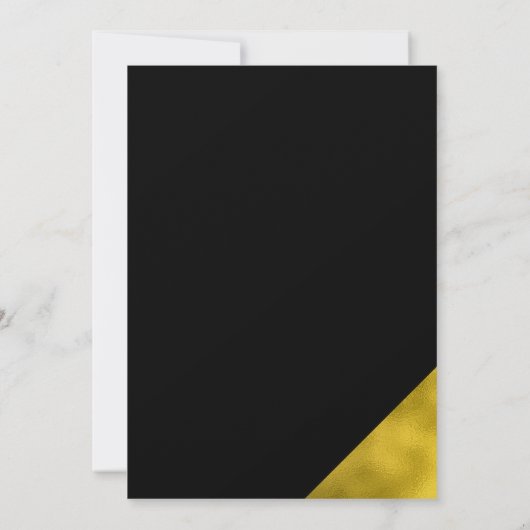 Stijlvol Script Weddenschap Opslaan datum Save The Date (Achterkant)