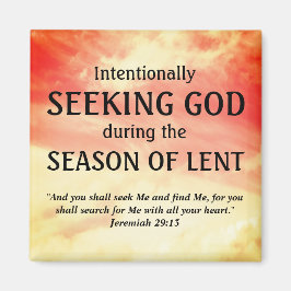 Stijlvol SEED GOD Lenten Magneet