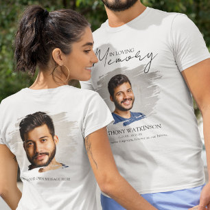 Stijlvol shirt met foto voor en achter voor een ro