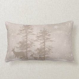 Stijlvol Sierkussen met winterdecoratie Kussen