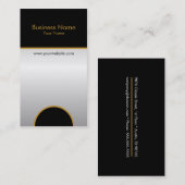 Stijlvol sjabloon voor verticale visitekaartjes (Voorkant / Achterkant)