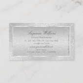 Stijlvol slanke slanke laptop Professional Visitekaartje (Achterkant)