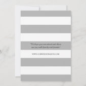 Stijlvol sparen de Datum Aangepaste Fotobruiloft Save The Date (Achterkant)