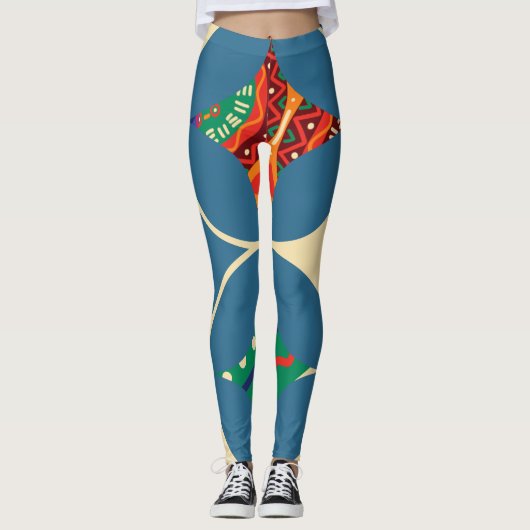 Stijlvol stappen: Collectie Leggings (Voorkant)