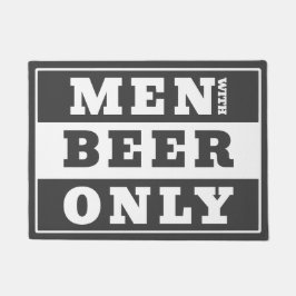 Stijlvol statement sign voor bierliefhebbers deurmat