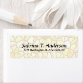 Stijlvol Steenwand Elegant Manuscript Modern Etiket (Insitu)