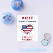 stijlvol Stem voor Class President: HART Flyer (Enkel)