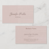 Stijlvol stijlvol design elegante kleuren Luxe Tre Visitekaartje (Voorkant / Achterkant)
