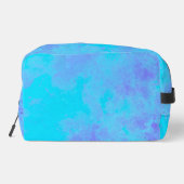 Stijlvol Storm cloud effect Blauw paarse Toilettasje (Achterkant)