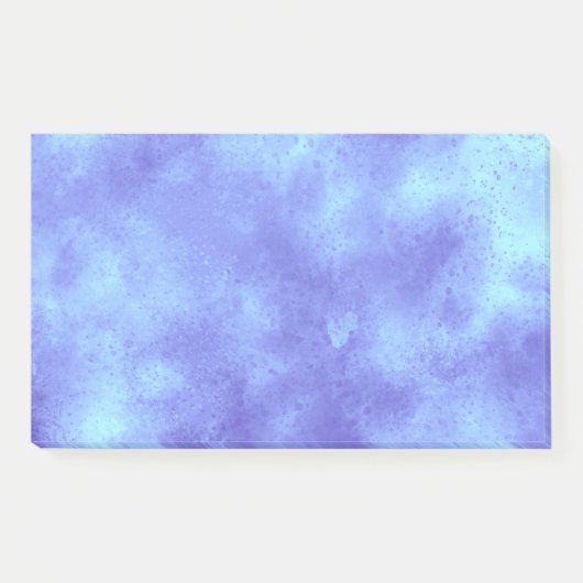 Stijlvol Storm cloud effect blauw Post-it® Notes (Voorkant)