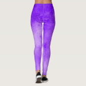 Stijlvol Storm cloud effect Blueberry Leggings (Achterkant)