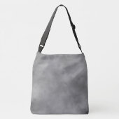 Stijlvol Storm cloud effect grijs Crossbody Tas (Achterkant)