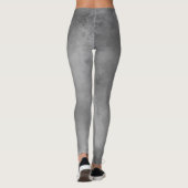Stijlvol Storm cloud effect grijs Leggings (Achterkant)