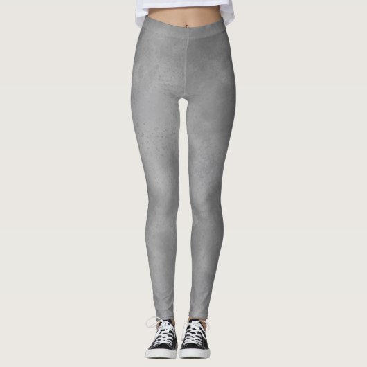 Stijlvol Storm cloud effect grijs Leggings (Voorkant)
