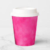 Stijlvol Storm cloud effect Magenta Papieren Bekers (Voorkant)