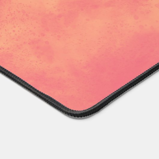 Stijlvol Storm cloud effect Peach Sinaasappel Bureaumat (Hoek)