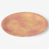 Stijlvol Storm cloud effect Sinaasappel Papieren Bordje (Gekanteld)