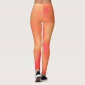 Stijlvol Storm cloud effect Tropisch Leggings (Achterkant)