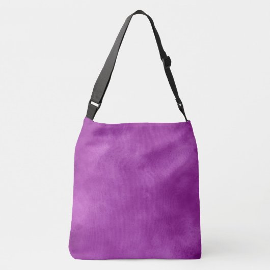 Stijlvol Storm cloud effect Violet Sky Crossbody Tas (Achterkant)
