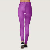 Stijlvol Storm wolk effect Paars Leggings (Achterkant)