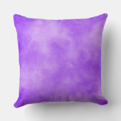 Stijlvol Storm wolk effect patroon paarse blauw Kussen (Achterkant)