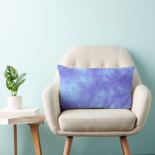 Stijlvol Storm wolk effect patroon pastel blauw Kussen