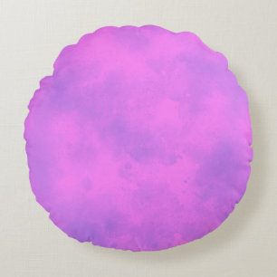 Stijlvol Storm wolk effect patroon roze paarse Rond Kussen