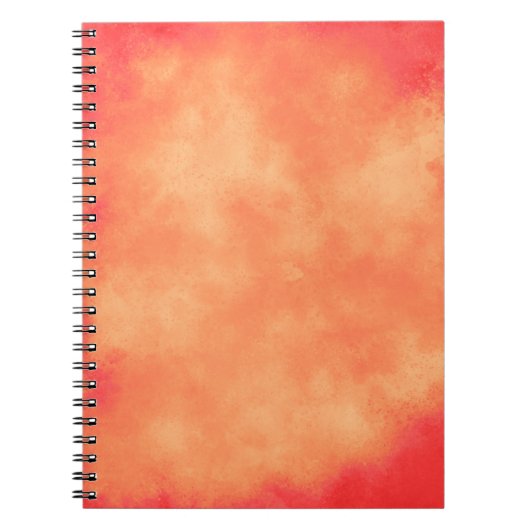 Stijlvol Storm wolk effect patroon Tropical Notitieboek (Voorkant)