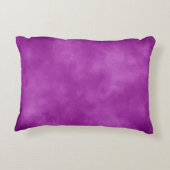 Stijlvol Storm wolk effect patroon violet Accent Kussen (Achterkant)