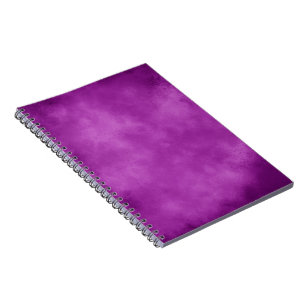 Stijlvol Storm wolk effect patroon violet Notitieboek