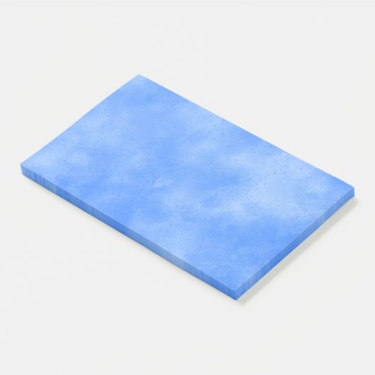 Stijlvol Stormen wolkeneffect blauw Post-it® Notes (Schuin)