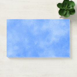 Stijlvol Stormen wolkeneffect blauw Post-it® Notes