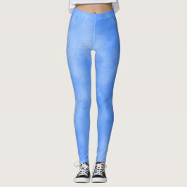 Stijlvol Stormen wolkeneffect Blue Frosty Leggings