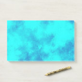 Stijlvol Stormen wolkeneffect Blue Sky Post-it® Notes (Op bureau)