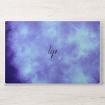 Stijlvol Stormen wolkeneffect in blauw