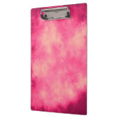 Stijlvol Stormen wolkeneffect patroon Roze Geel Klembord (Links)