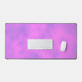 Stijlvol Stormen wolkeneffect Roze Bureaumat (Keyboard & Muis)