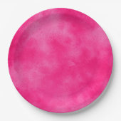 Stijlvol Stormen wolkeneffect Roze Magenta Papieren Bordje (Voorkant)