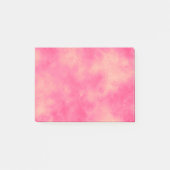 Stijlvol Stormen wolkeneffect roze Post-it® Notes (Voorkant)