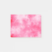 Stijlvol Stormen wolkeneffect roze Post-it® Notes (Voorkant)