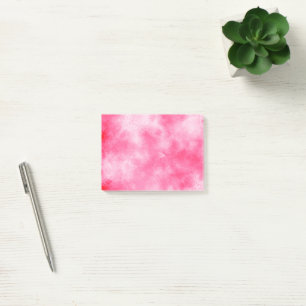 Stijlvol Stormen wolkeneffect roze Post-it® Notes